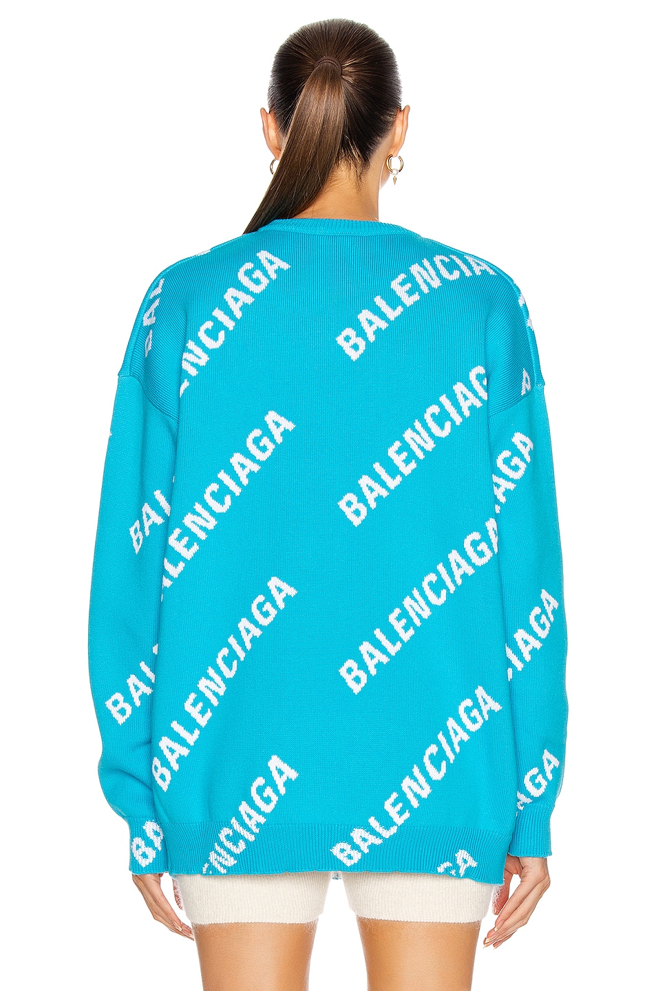 balenciaga long sweater