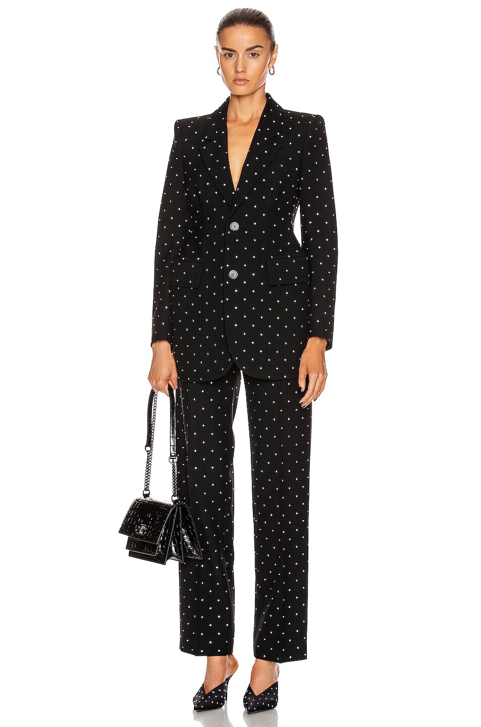 balenciaga hourglass jacket