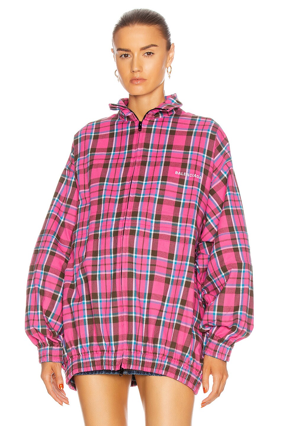 balenciaga jacket mens pink