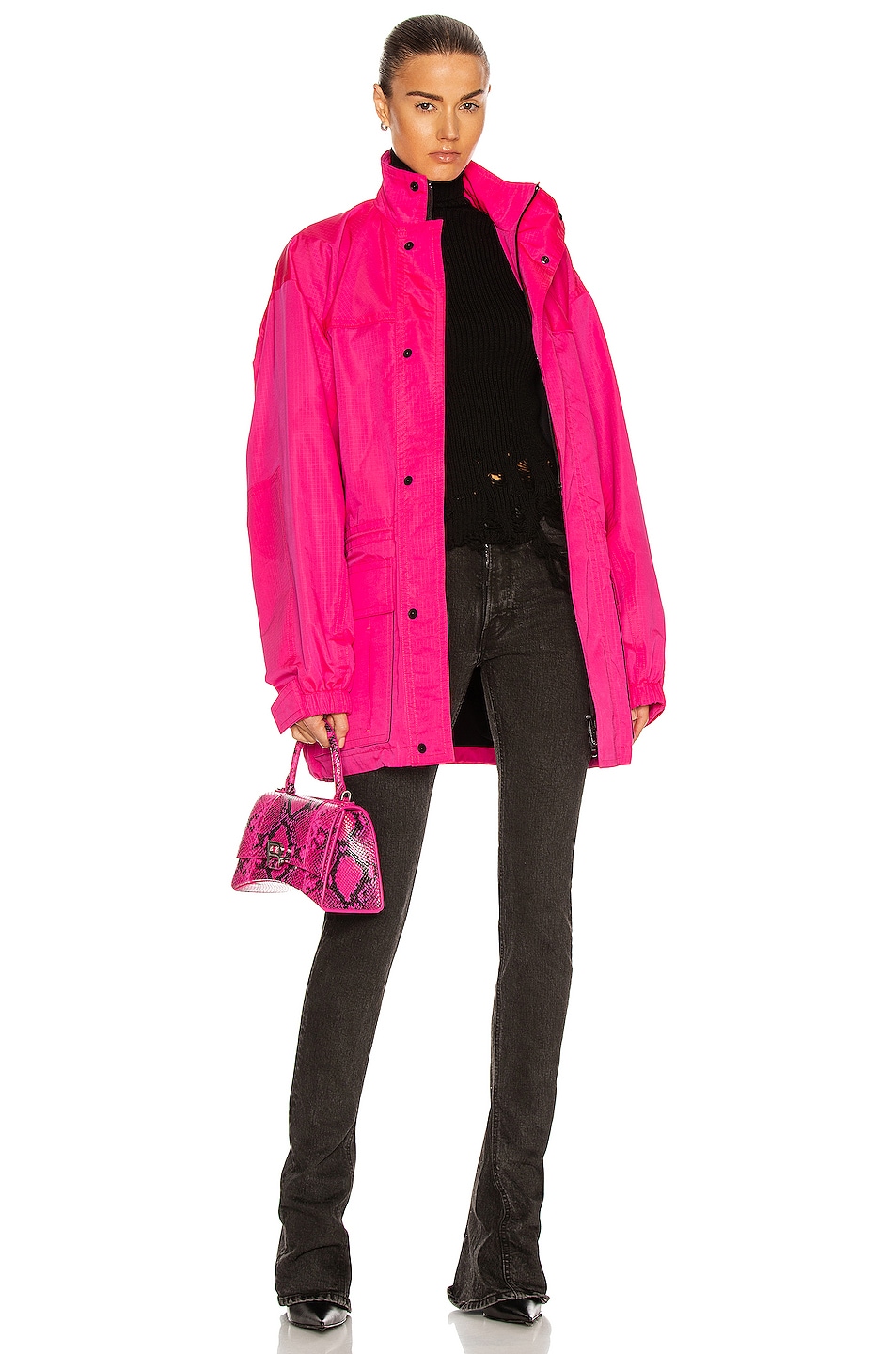 Image 1 of Balenciaga Light Parka in Fluo Pink