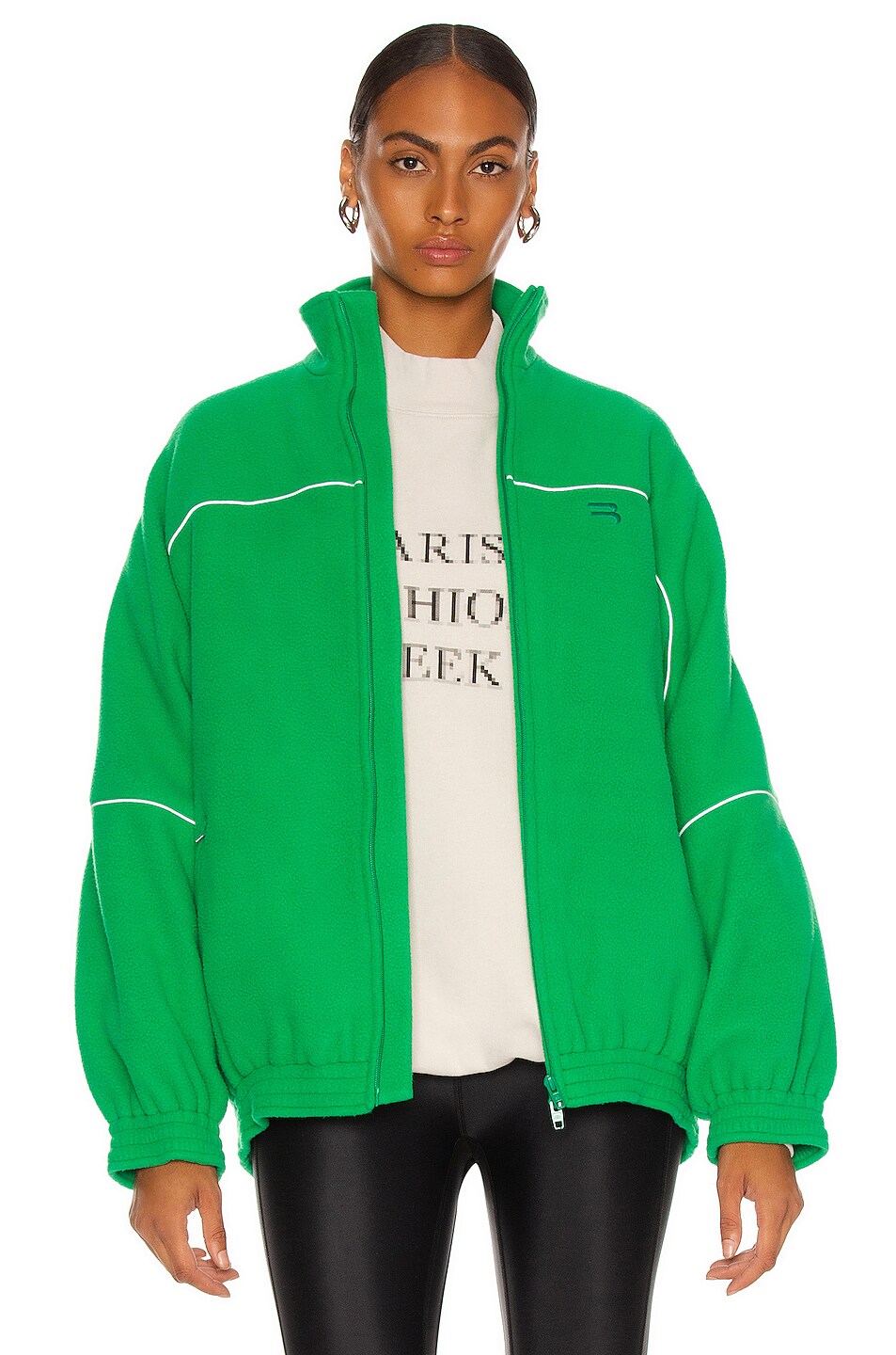 Image 1 of Balenciaga Tracksuit Jacket in Green