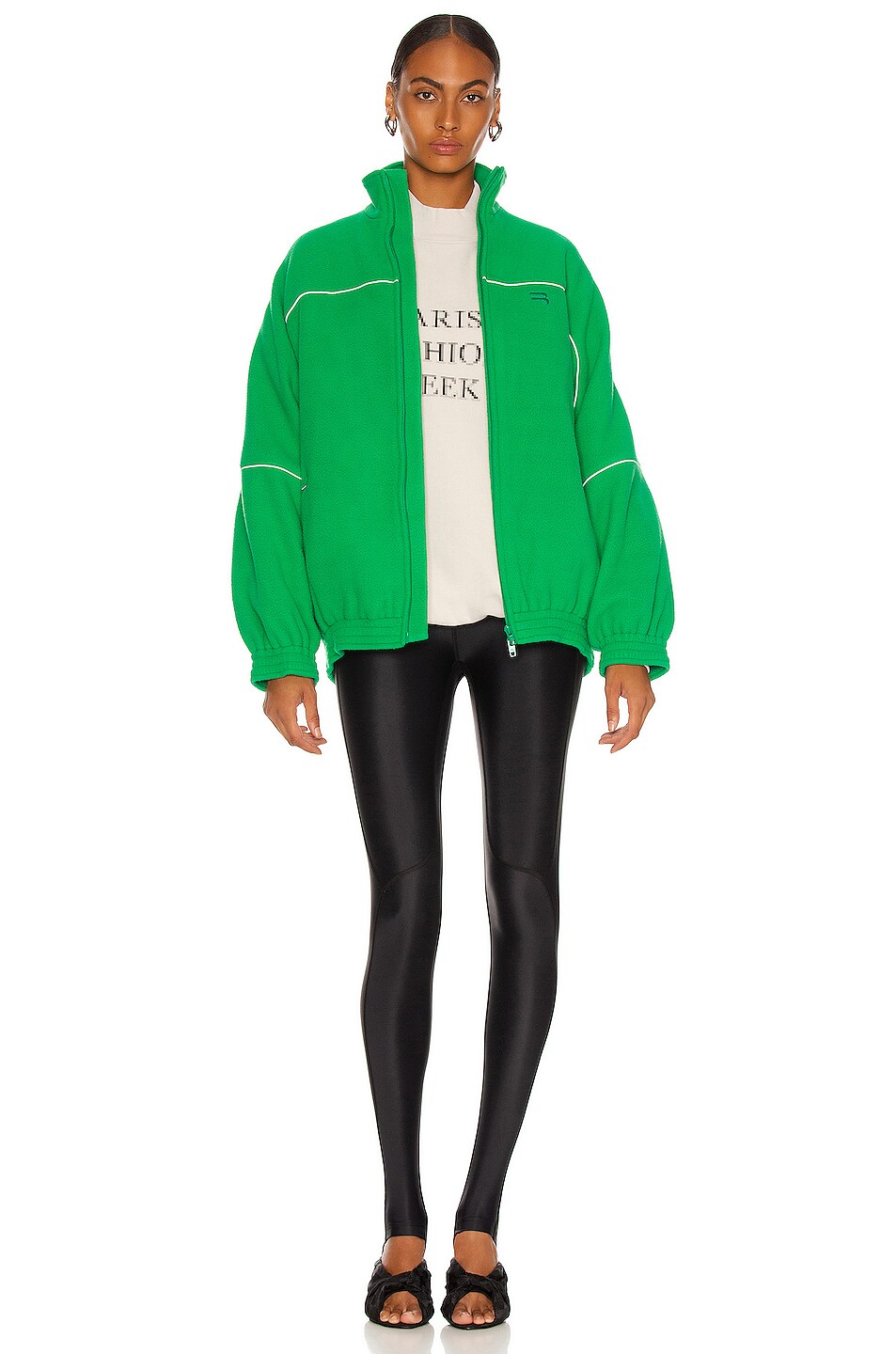 balenciaga sweatsuit womens green