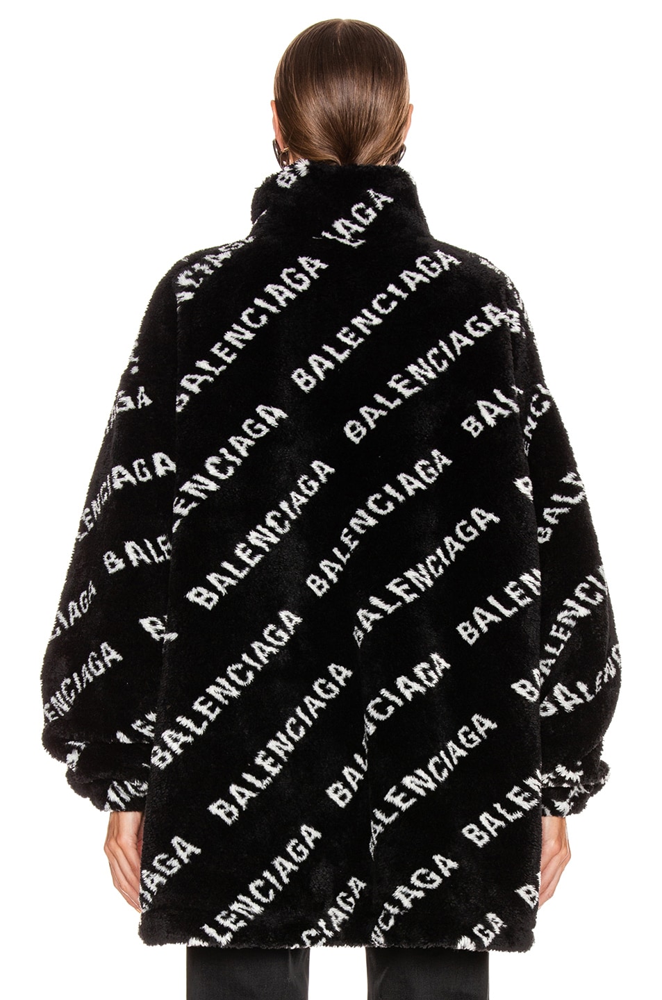 balenciaga zip up hoodie