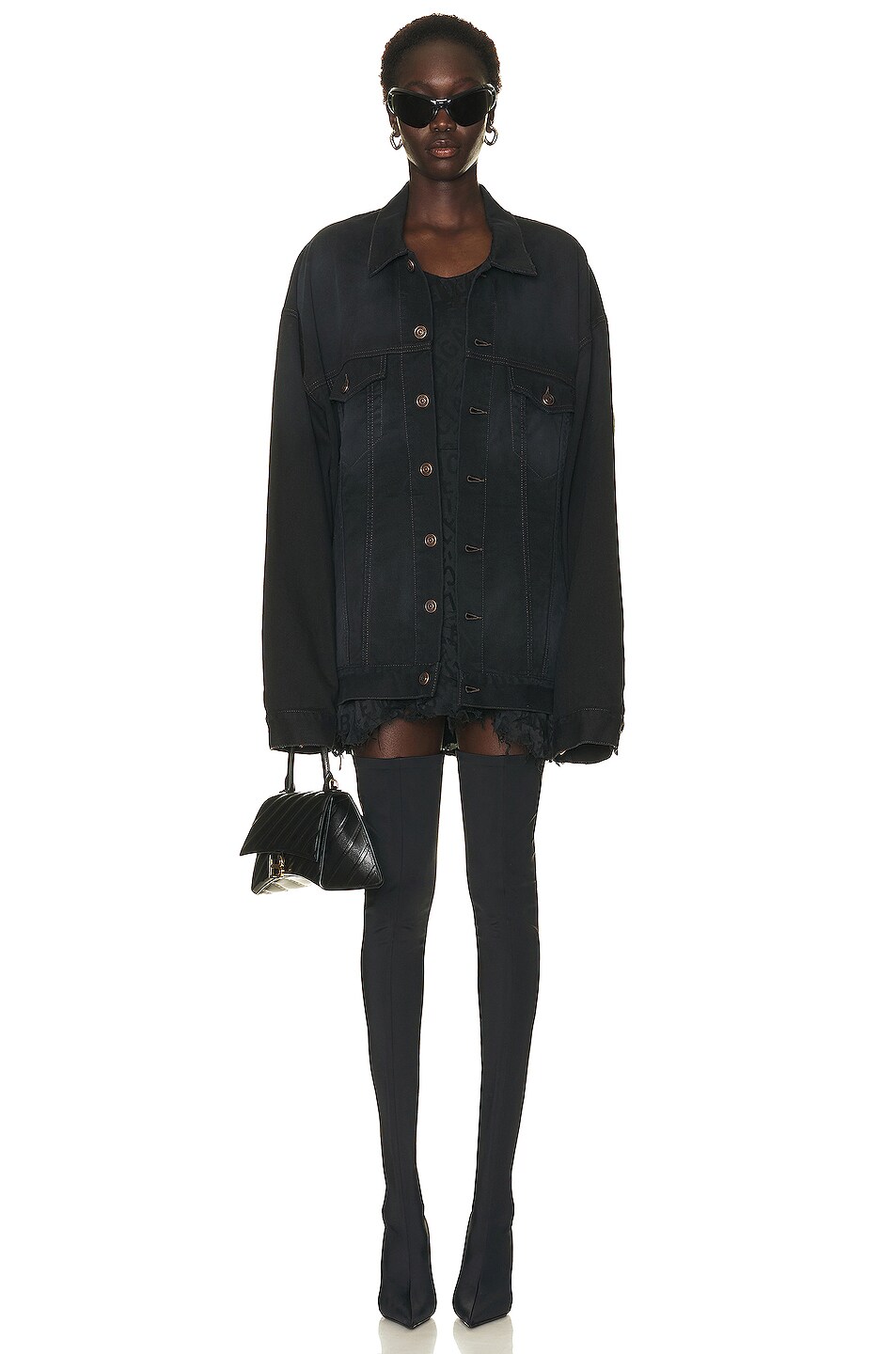 Balenciaga Women's Jacket Black main image 1