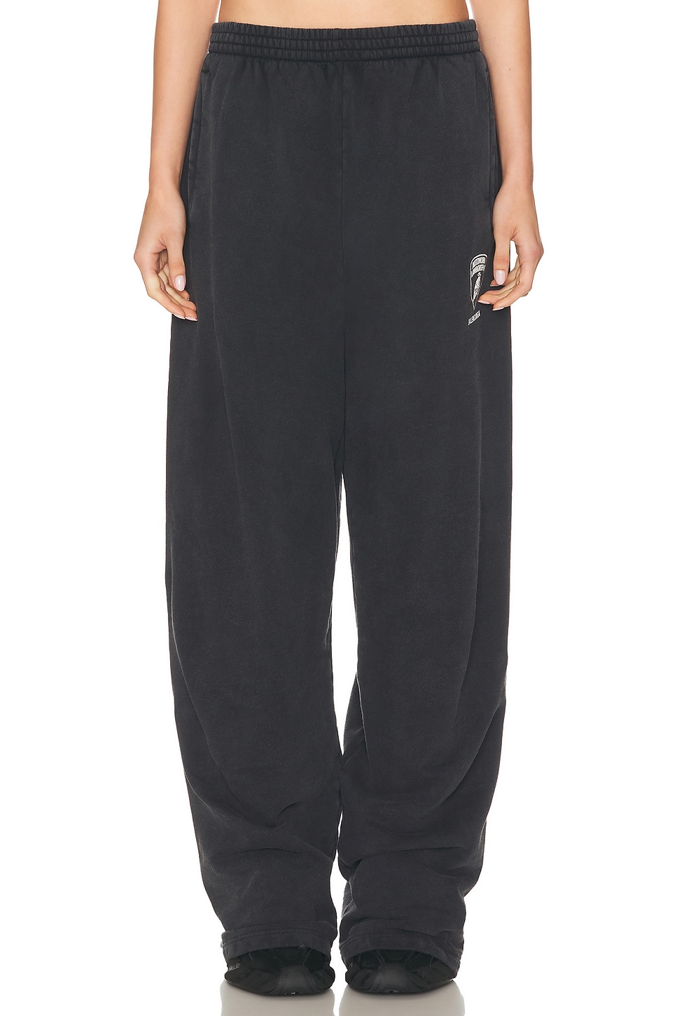 Image 1 of Balenciaga Lamborghini Sweatpant in Faded Washed Black