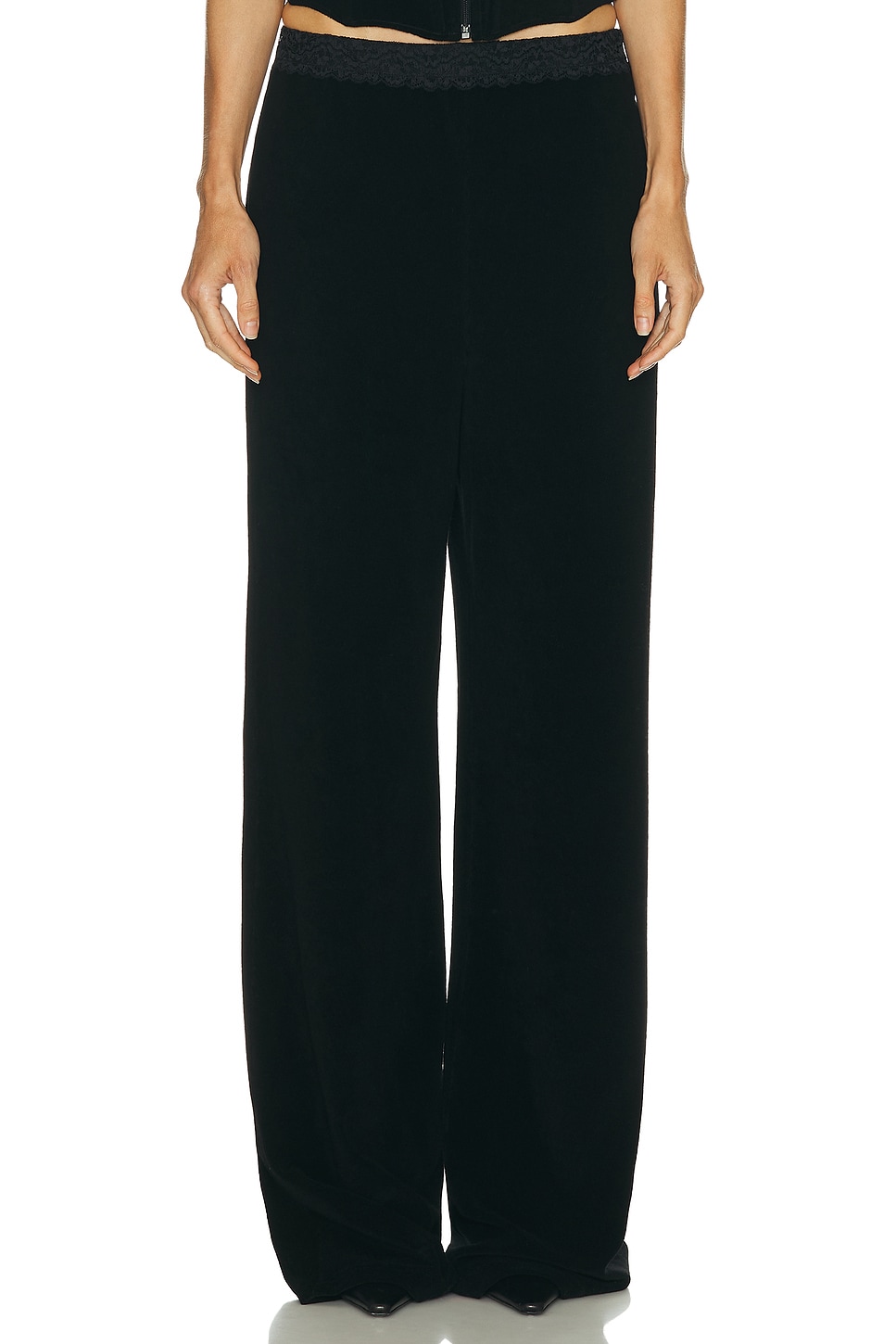 Balenciaga Lace Pyjama Pant In Multi
