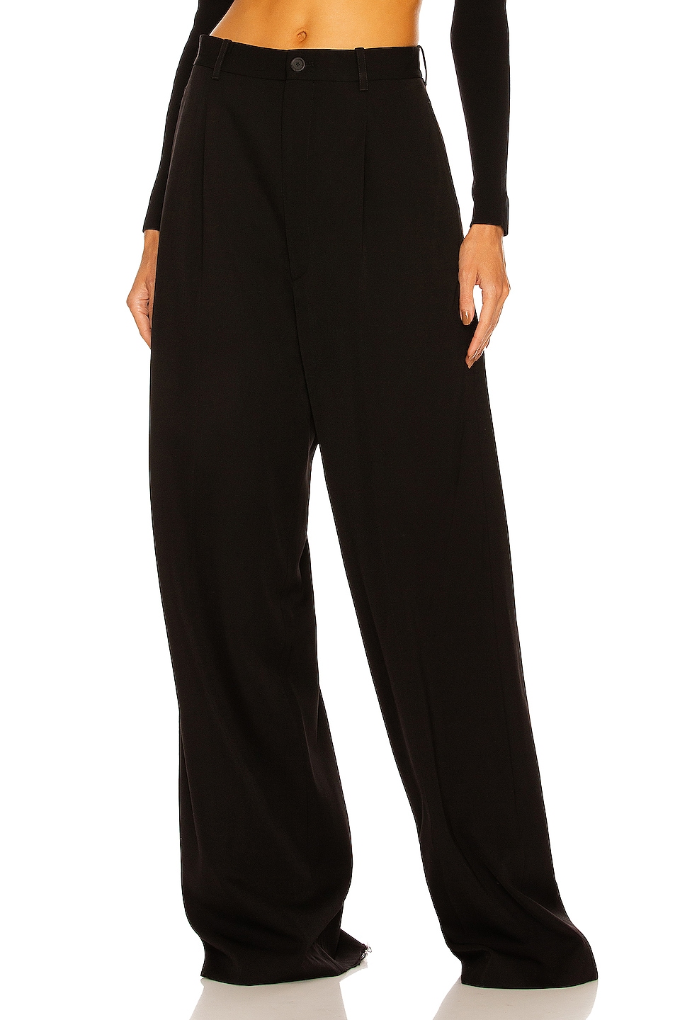 Image 1 of Balenciaga Large Fit Pant in Black