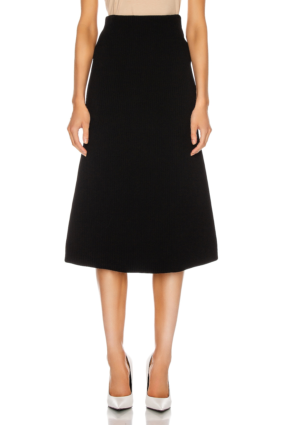 Image 1 of Balenciaga Technical Knit Skirt in Black