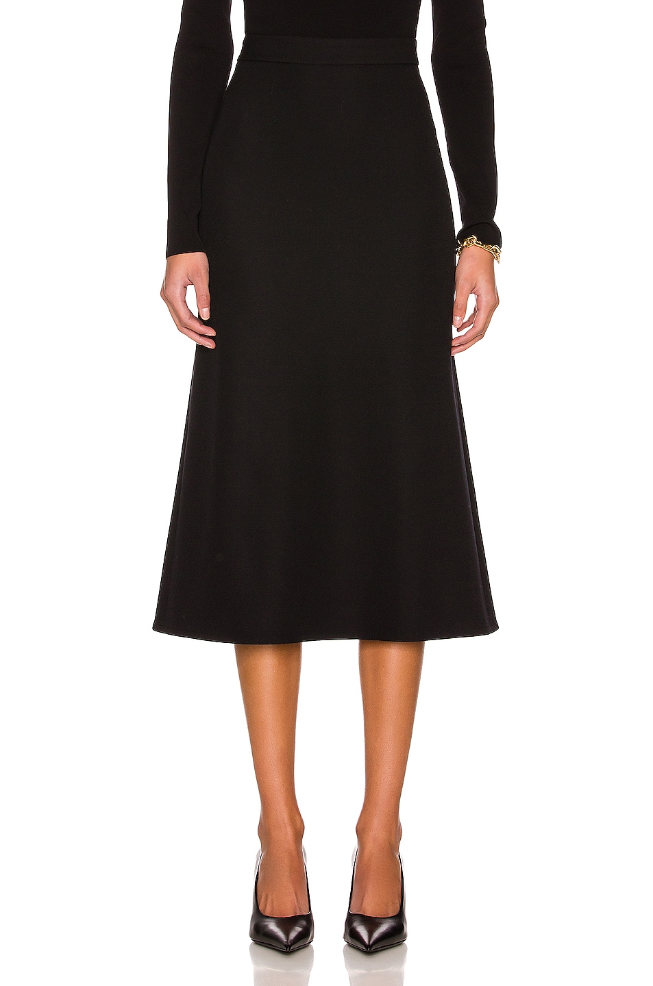 Image 1 of Balenciaga Push Up Skirt in Black