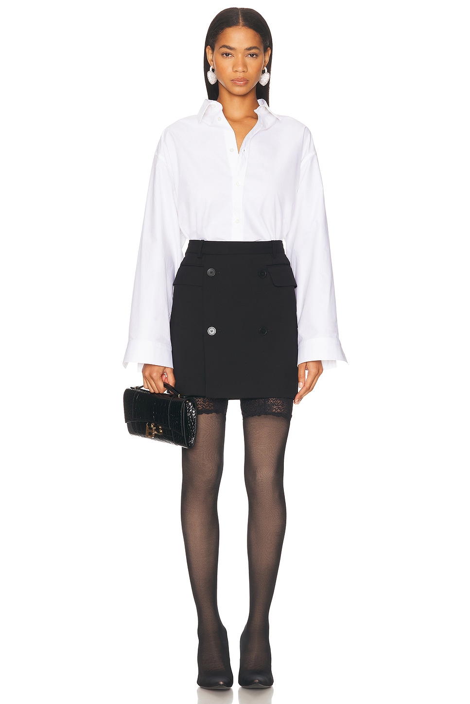 Balenciaga Tailored Mini Skirt thumbnail