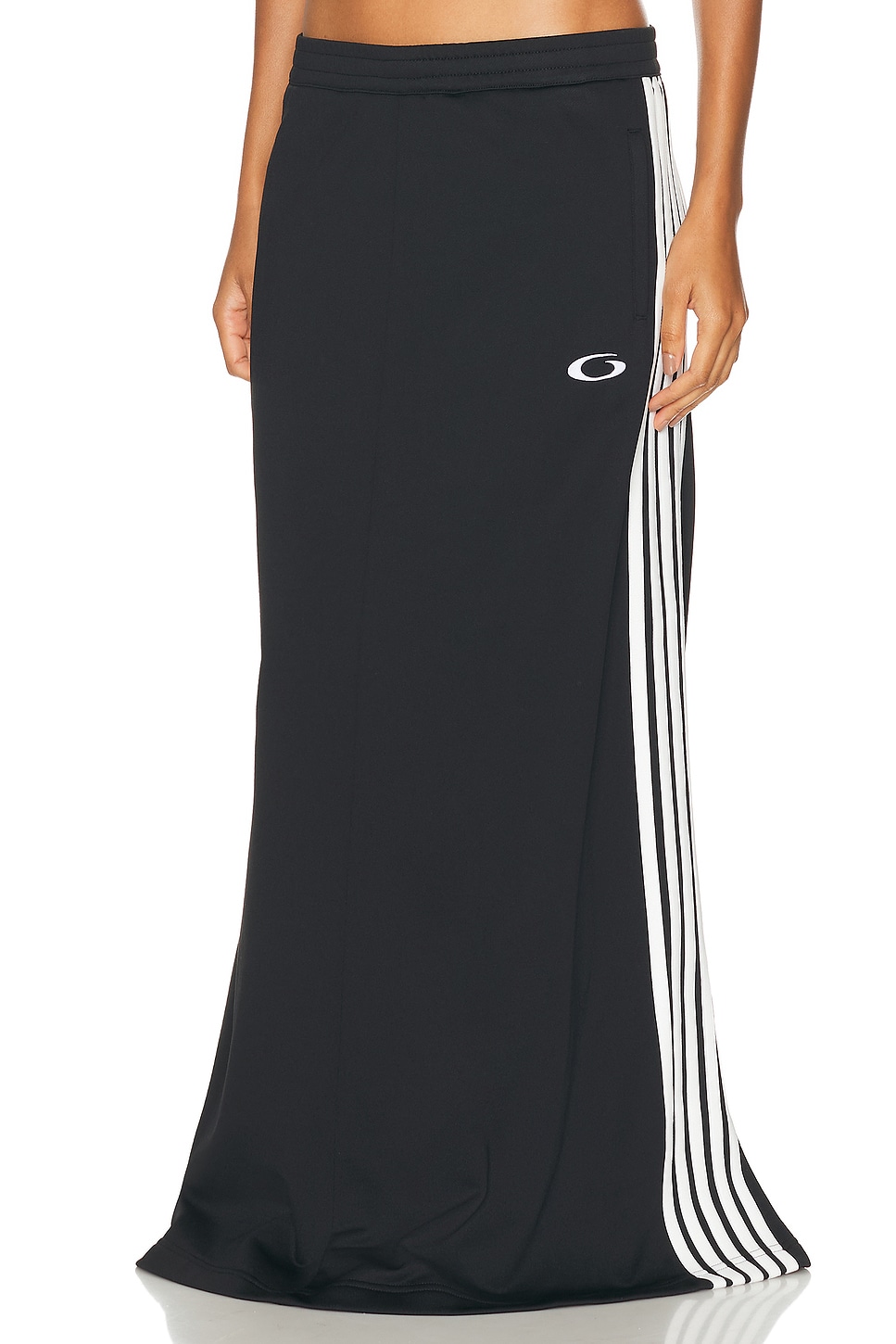 Image 1 of Balenciaga Tracksuit Skirt in Black