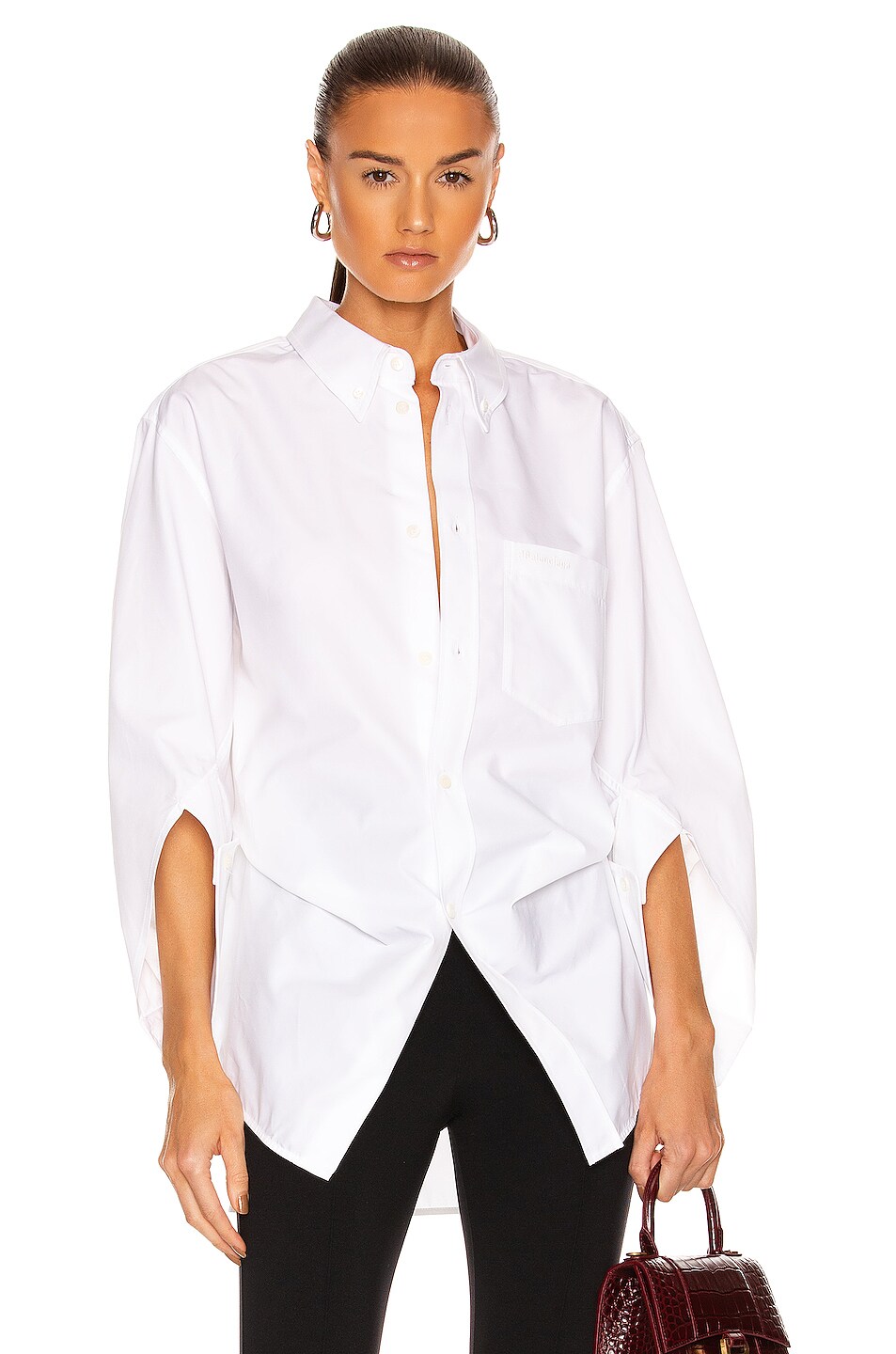 Image 1 of Balenciaga Wing Shirt in White