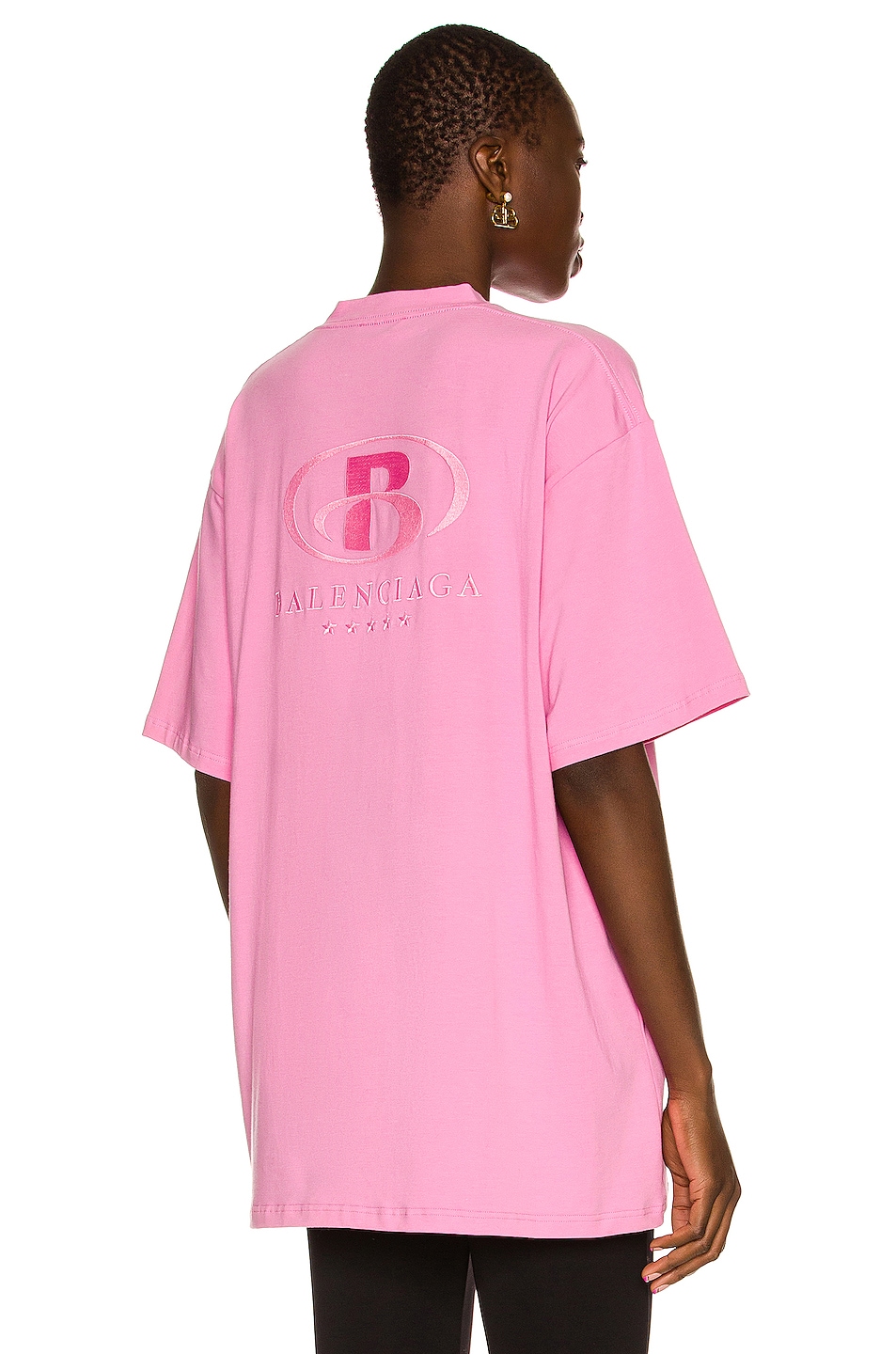 Image 1 of Balenciaga Pajama T-Shirt in Pink