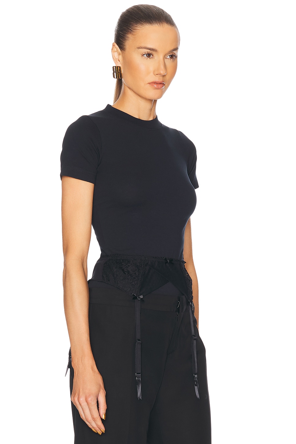 BALENCIAGA LINGERIE T-SHIRT