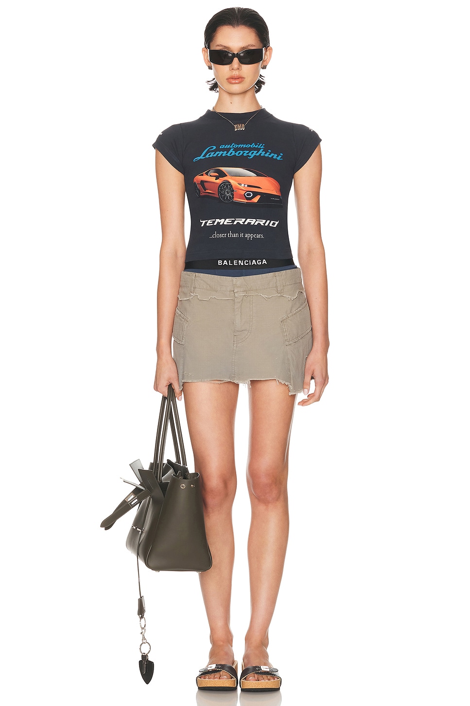 Balenciaga - Lamborghini Shrunk T-shirt | Plush