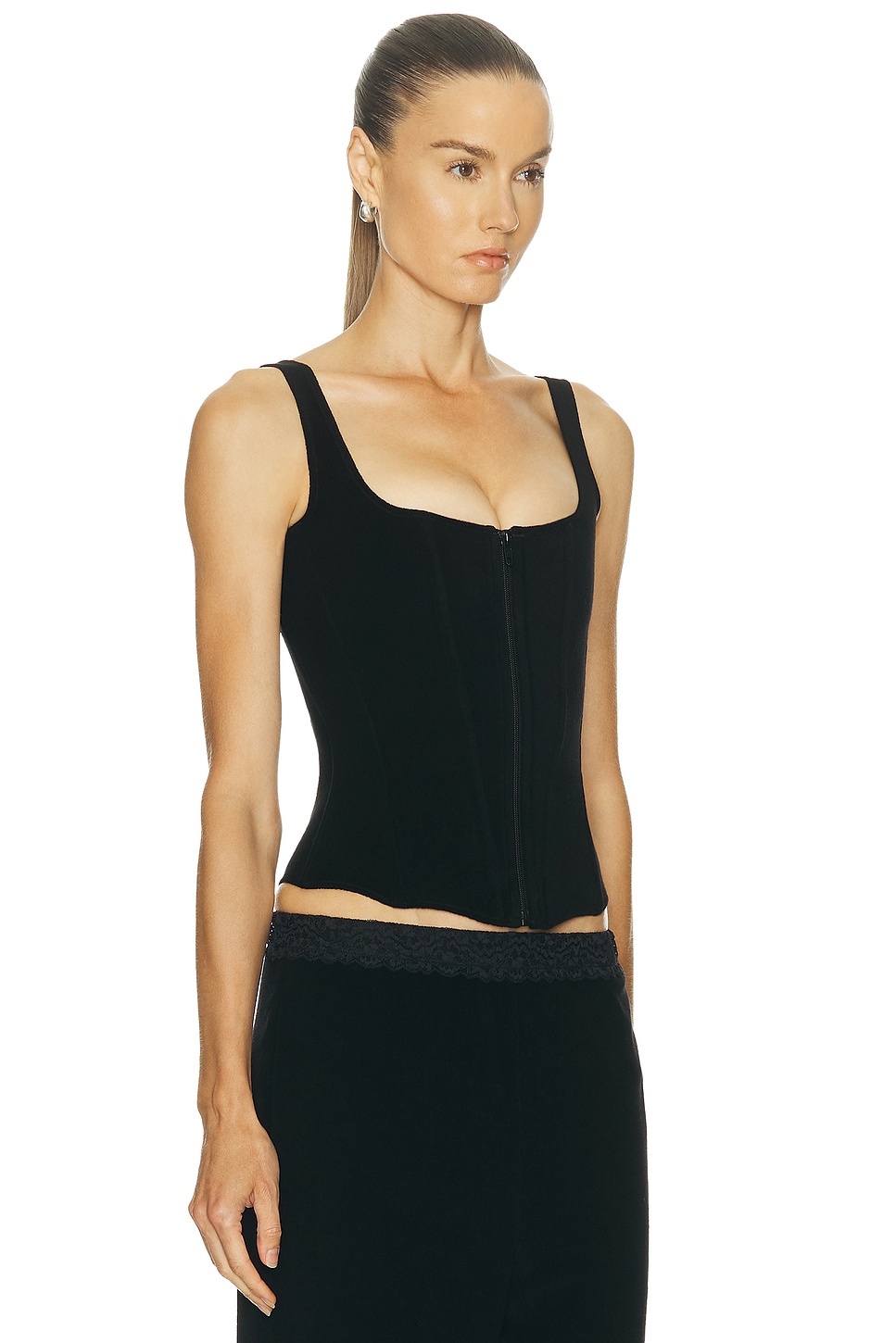 Balenciaga Stretch Corset Top