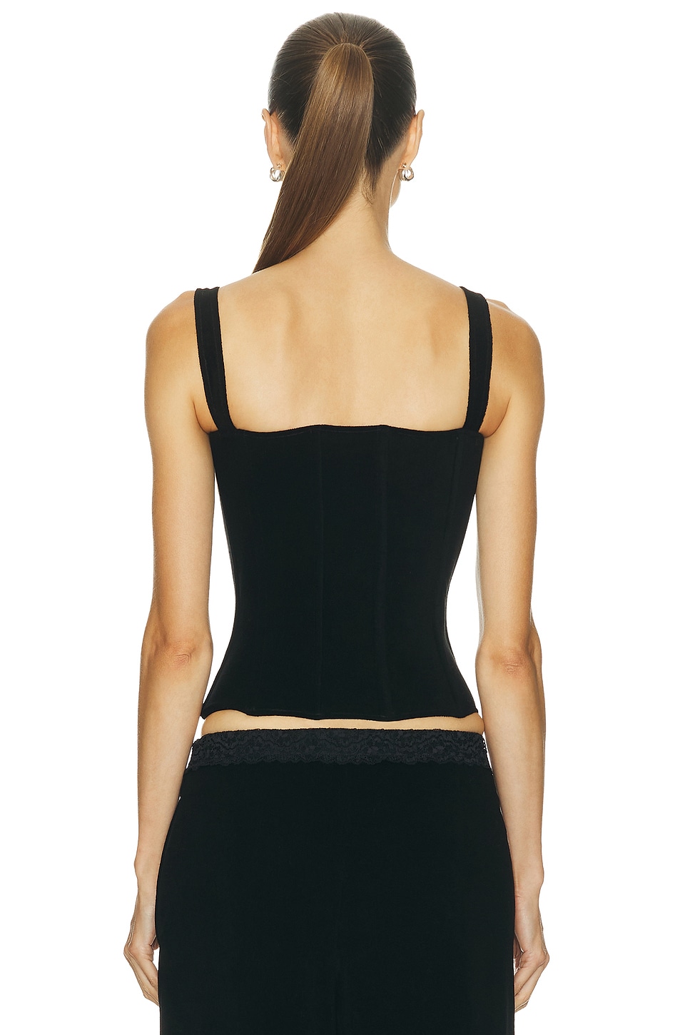 Balenciaga Stretch Corset Top