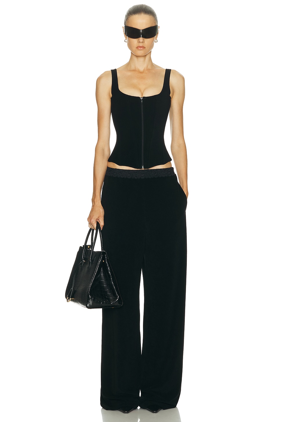 Balenciaga Stretch Corset Top