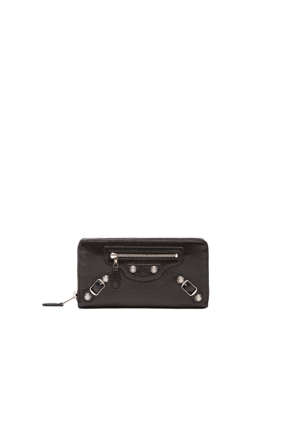 Image 1 of Balenciaga Giant Continental Zip Wallet in Black