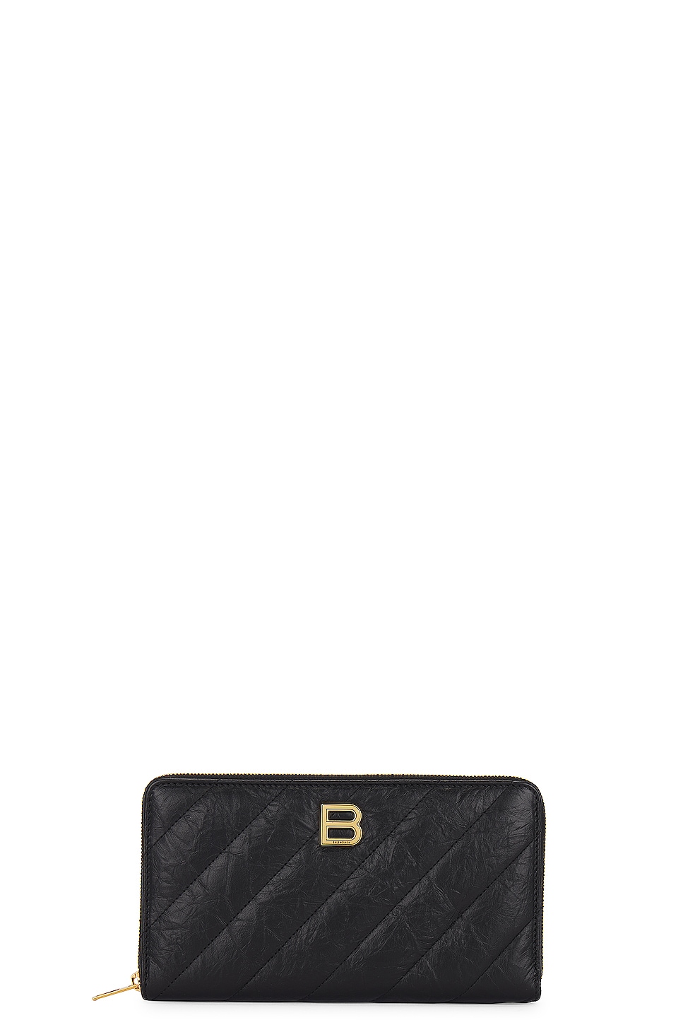 Crush Continental Wallet in Black