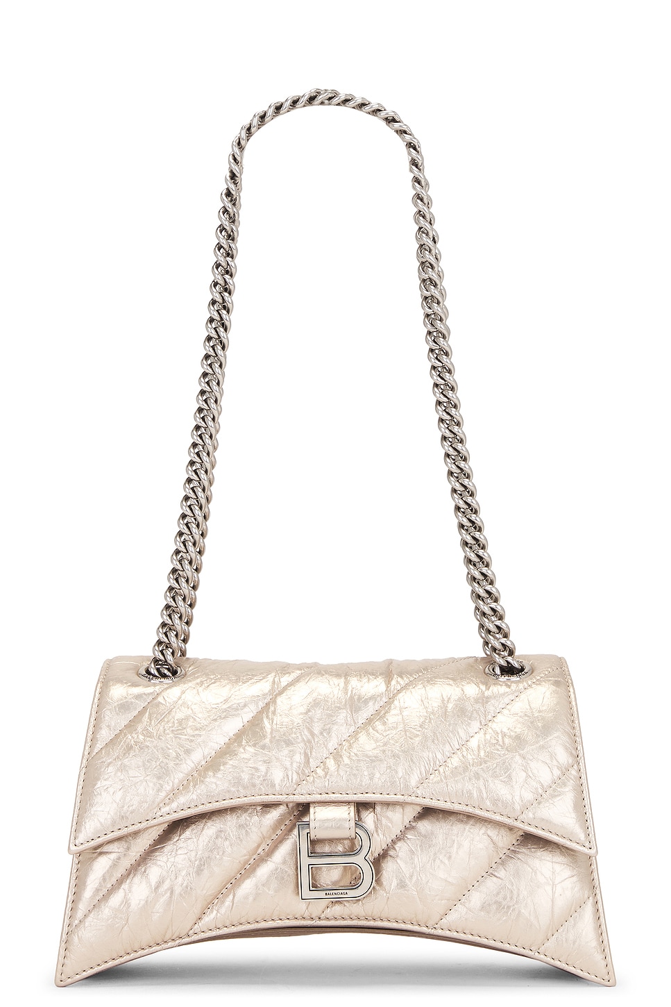 Crush Small Chain Bag in Beige