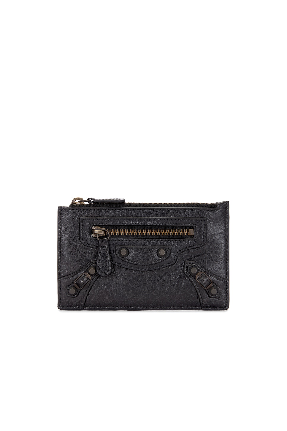 Shop Balenciaga Le City Long Card Holder In Black