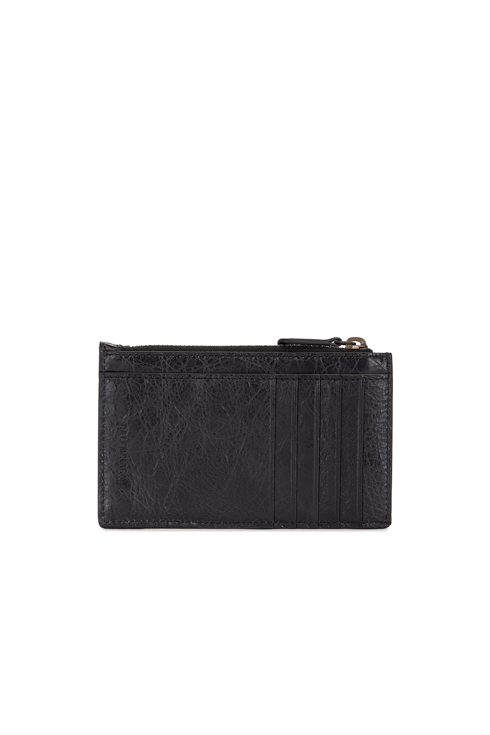 Shop Balenciaga Le City Long Card Holder In Black