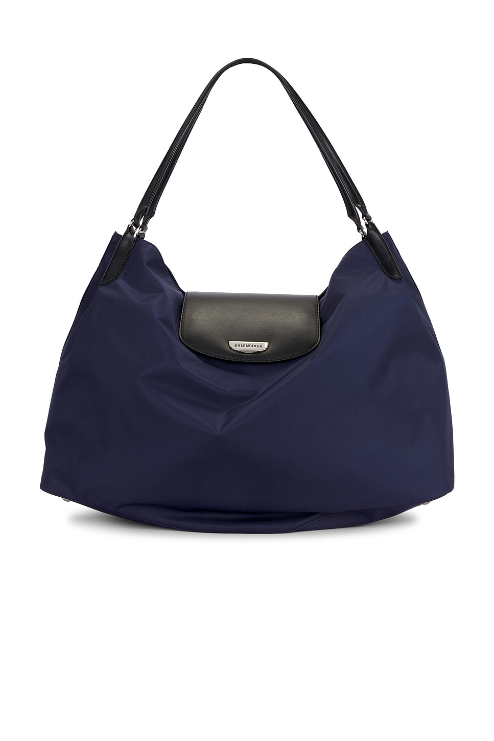 Geneve Large Hobo Shoulder Bag in Navy