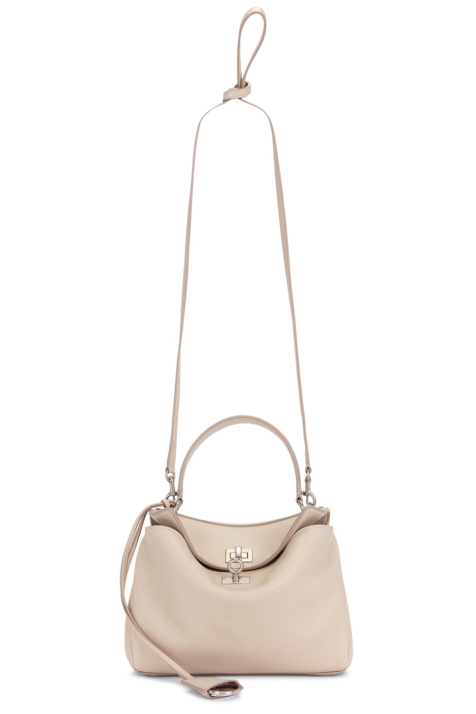 Rodeo Mini Top Handle Bag in White