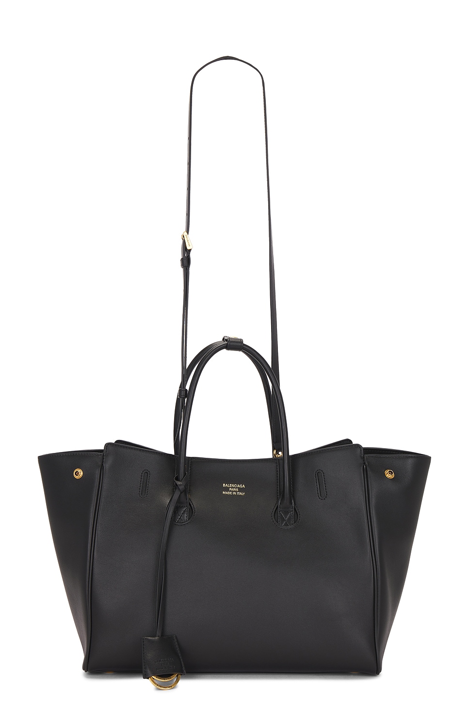 Balenciaga Hampton Small Carry All Bag In Black