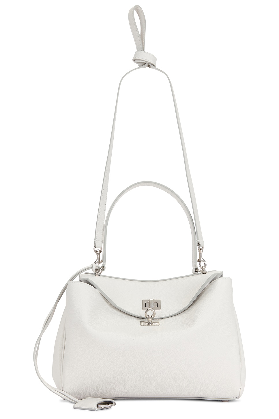 Balenciaga Rodeo Grained Leather Small Top Handle Bag