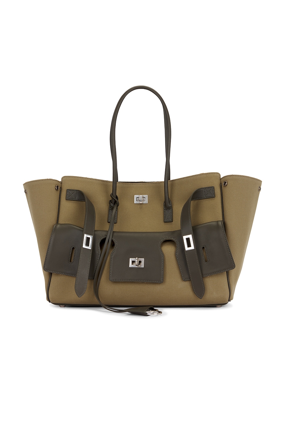 Balenciaga Bel Air Canvas Medium Carry All Bag