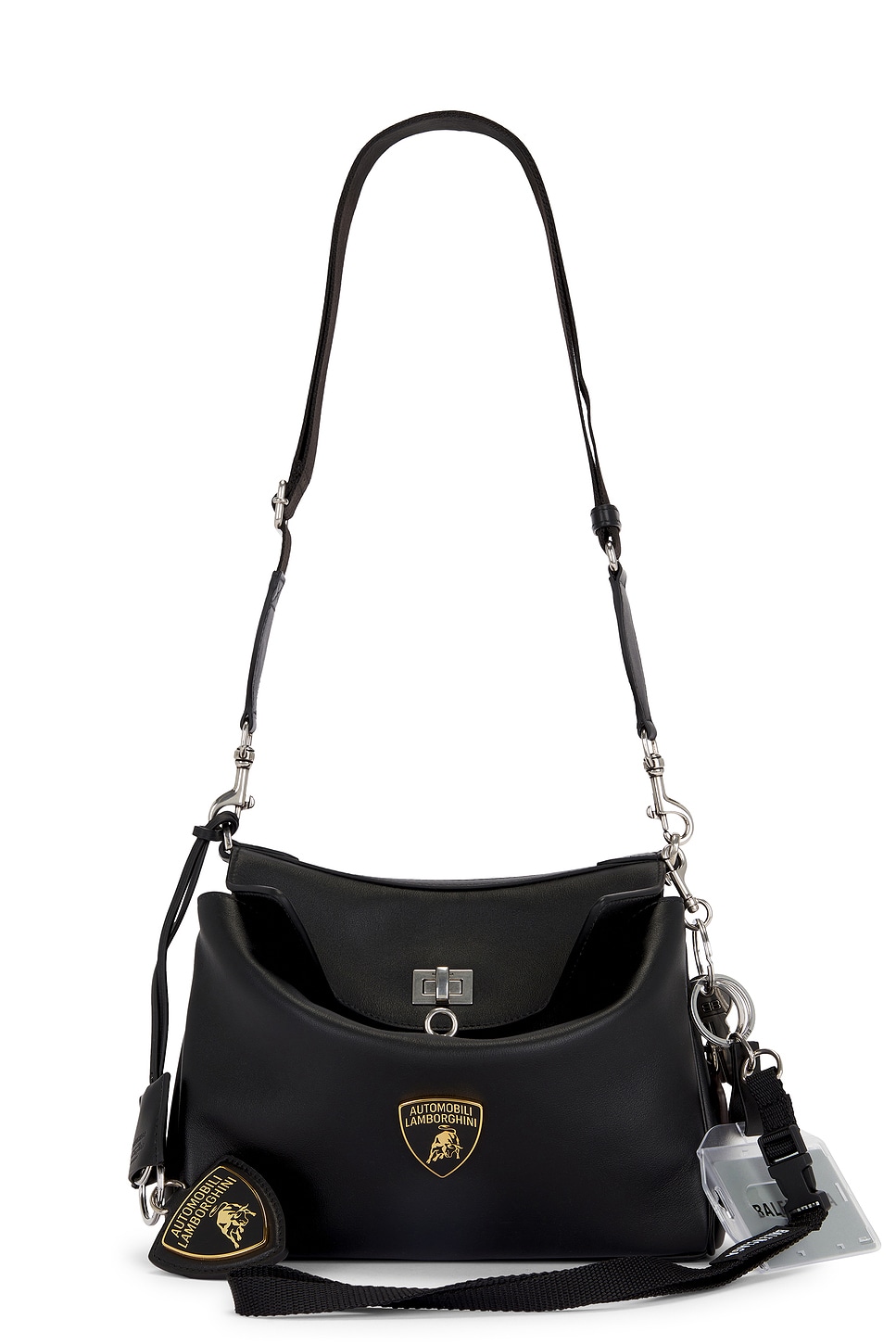 X Lamborghini Rodeo Mess Small Bag in Black