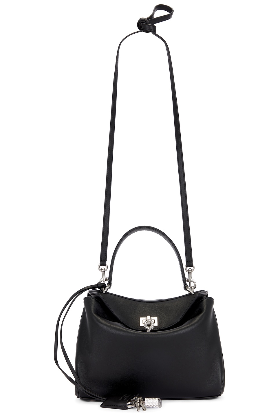 Balenciaga Rodeo Mini Top Handle Bag In Black