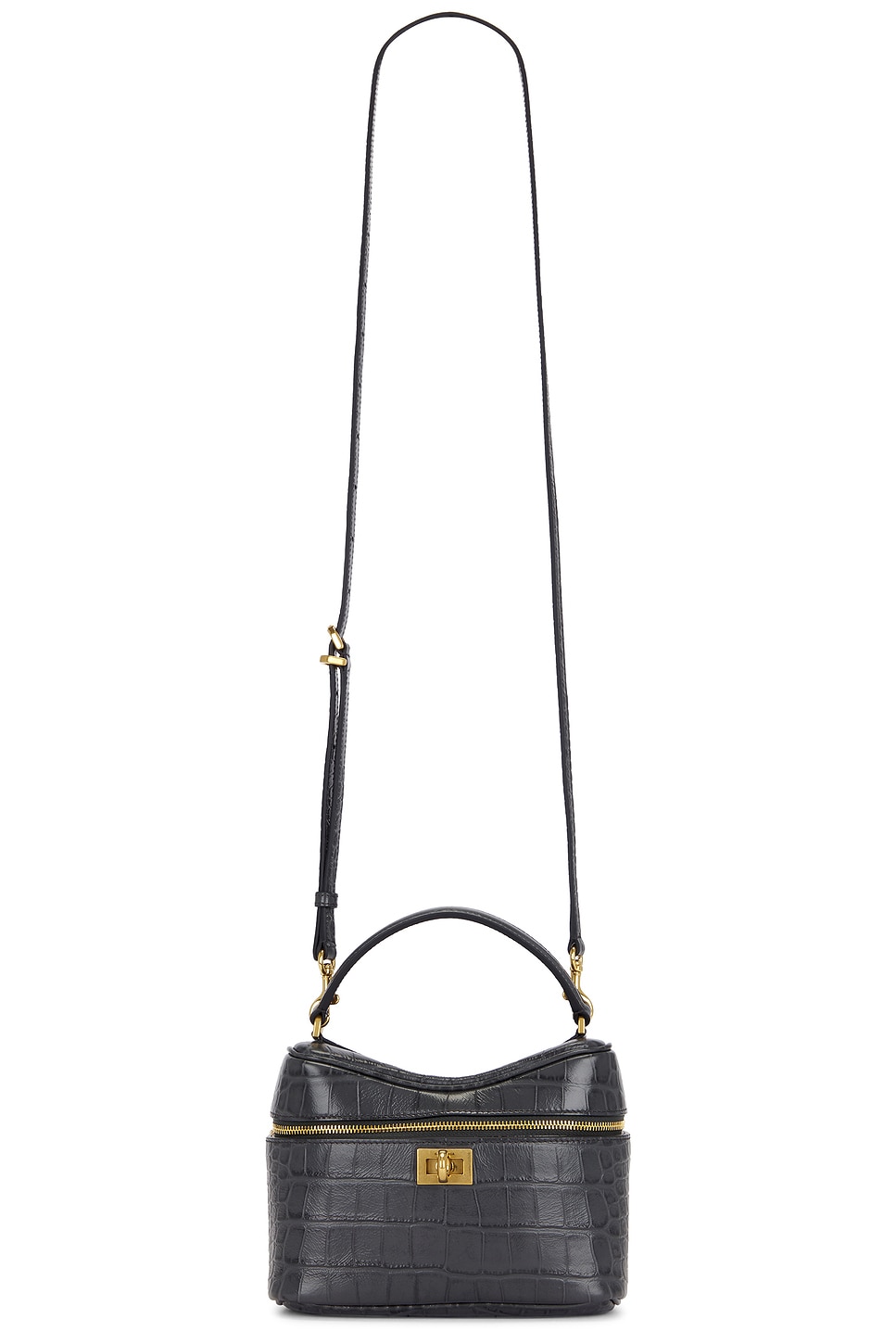 Balenciaga Rodeo Vanity Embossed Croc Bag