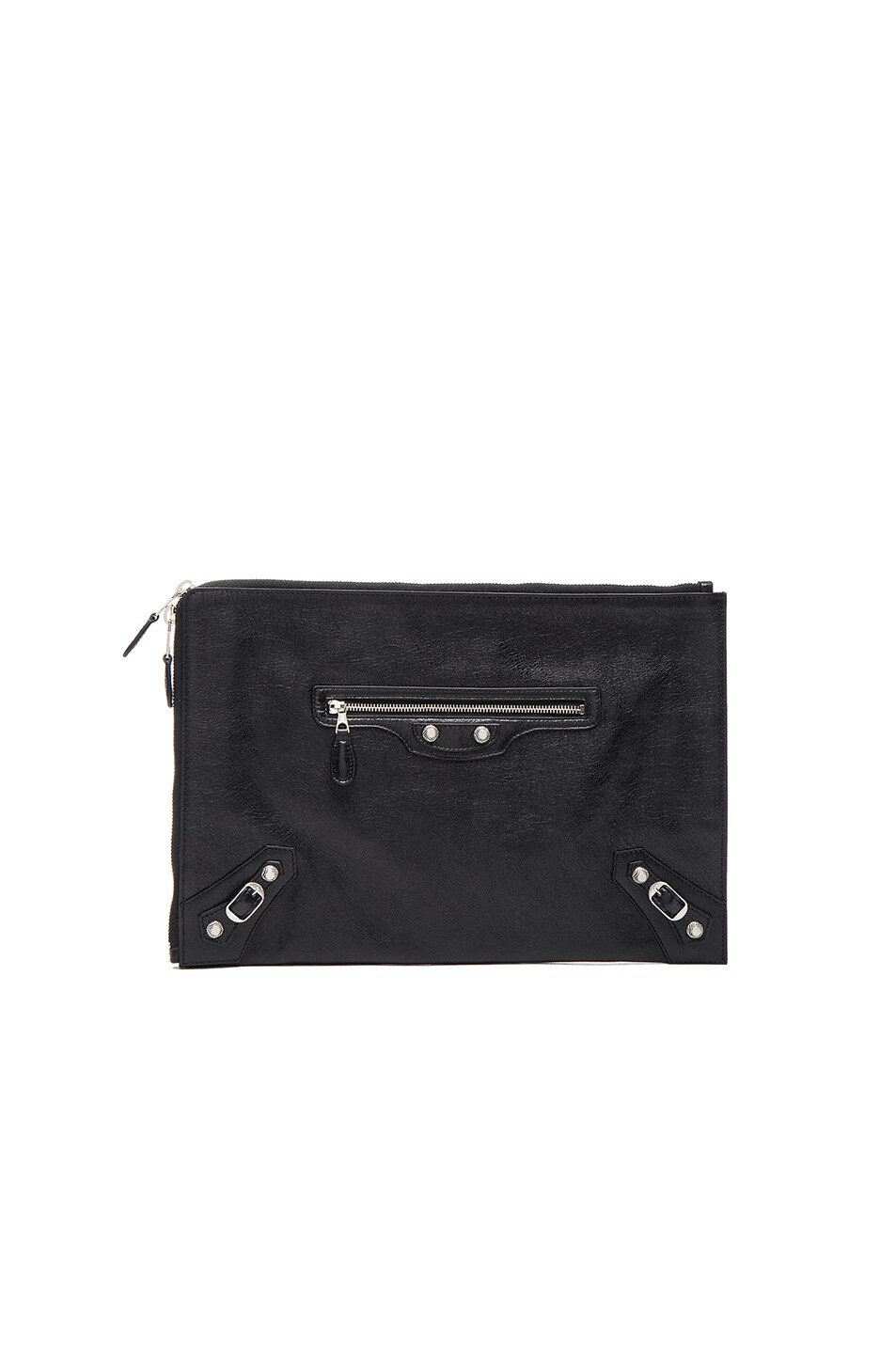 Image 1 of Balenciaga Giant Arena Pouch in Black