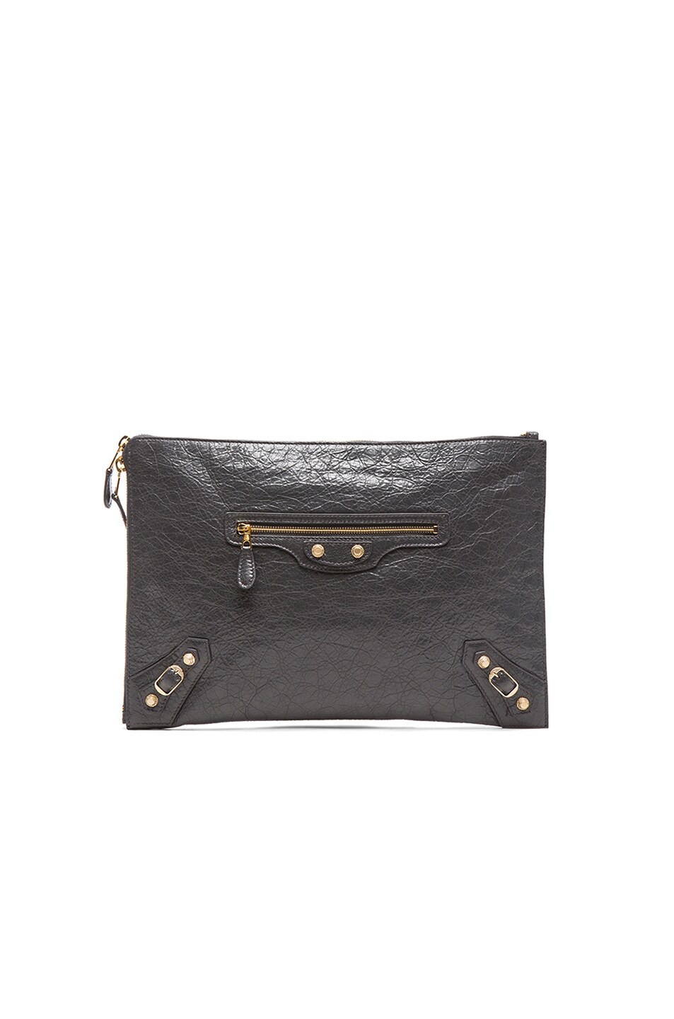 Image 1 of Balenciaga Giant Pouch in Fossil Grey