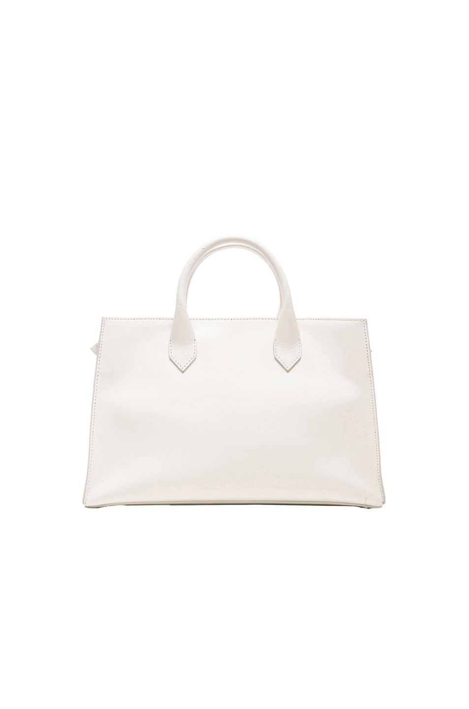 Balenciaga Extra Small Nude Work in White | FWRD