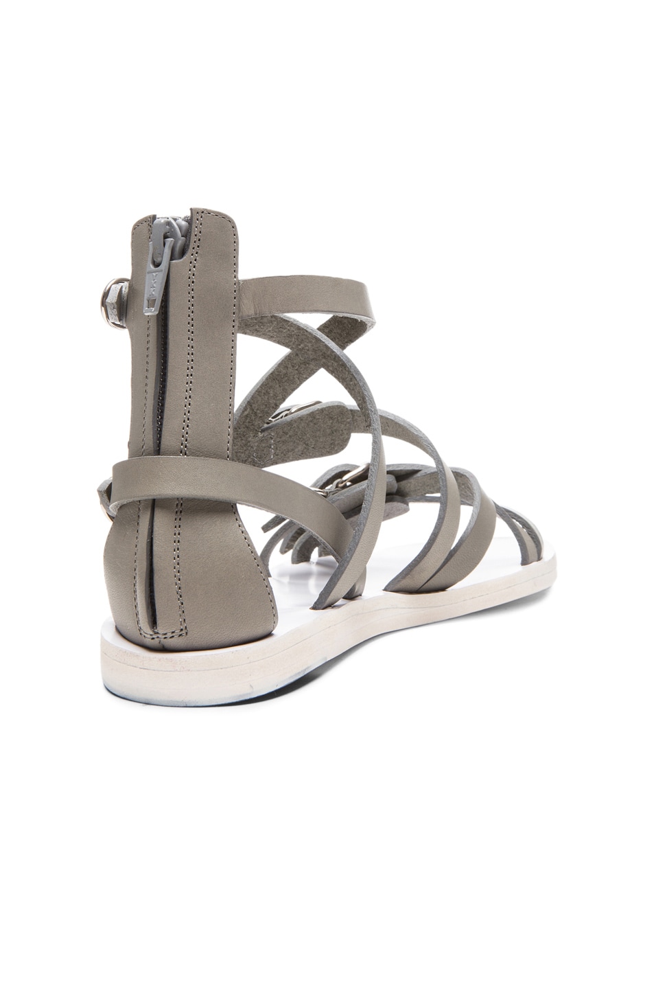 balenciaga sandals womens grey
