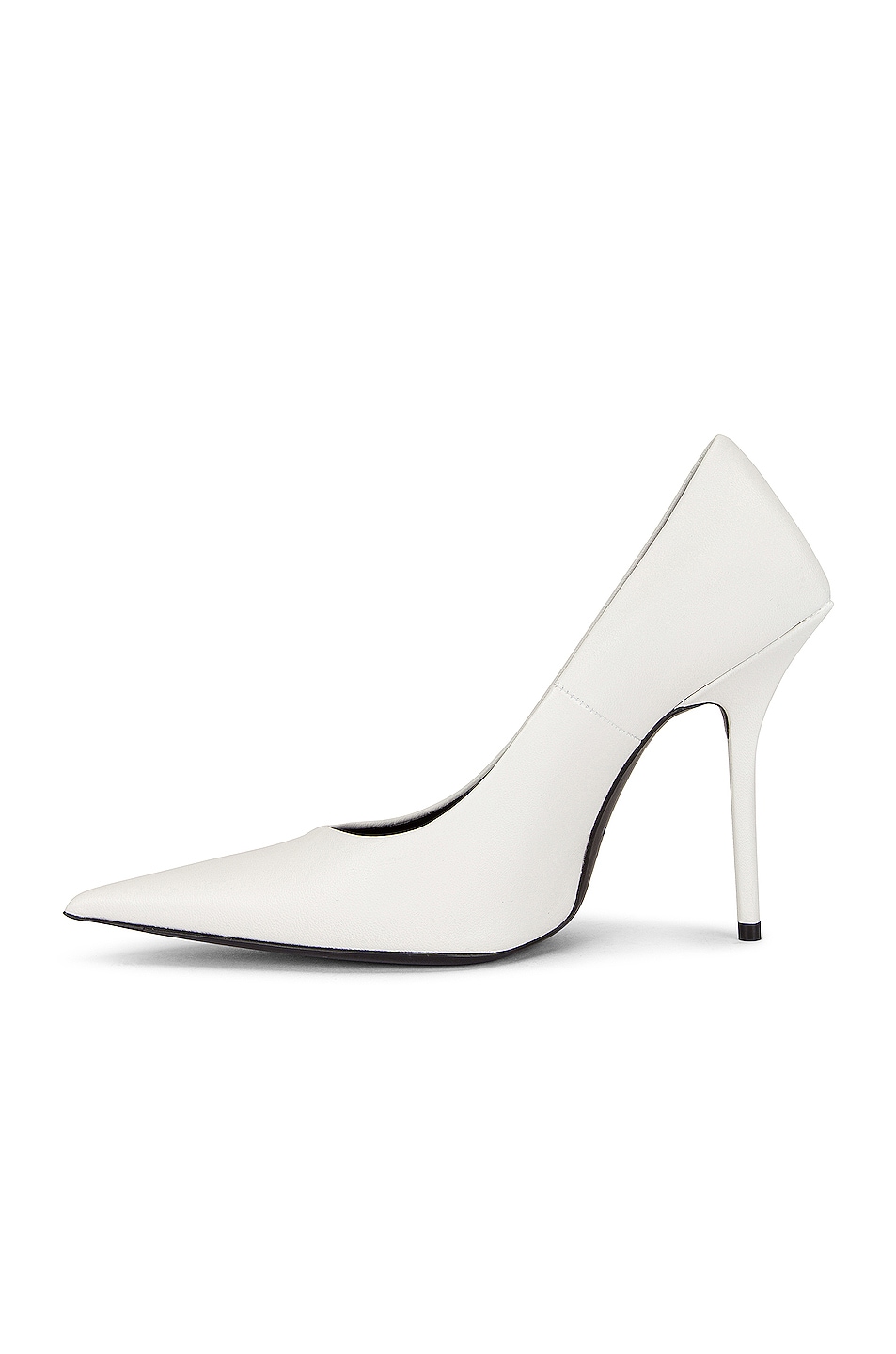 BB Patent Leather Pumps in White  Balenciaga  Mytheresa