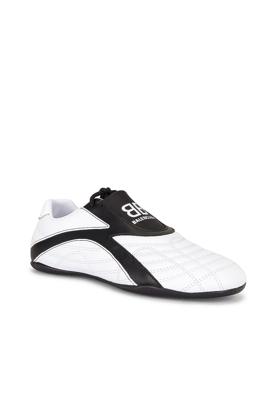 Image 1 of Balenciaga Zen Sneakers in White & Black