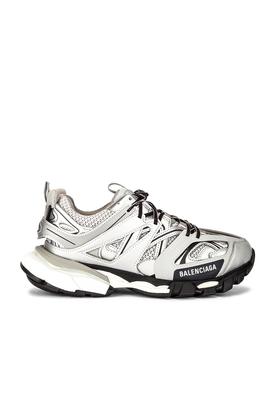 Image 1 of Balenciaga Track Sneakers in Silver