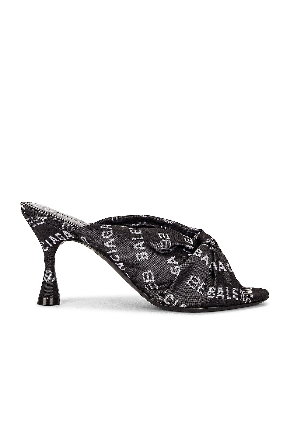 Image 1 of Balenciaga Drapy Sandals in Black & White