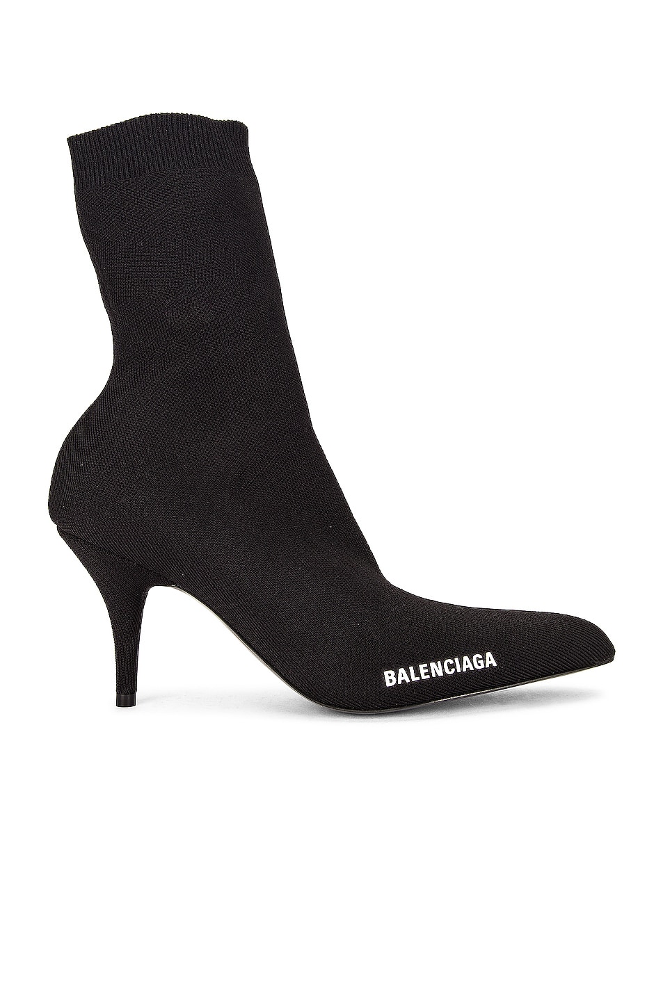 Image 1 of Balenciaga Round Knife Booties in Black