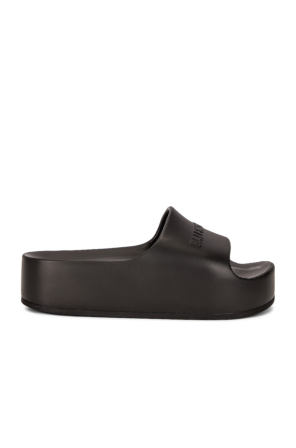 Balenciaga Mono Slides in Black | FWRD