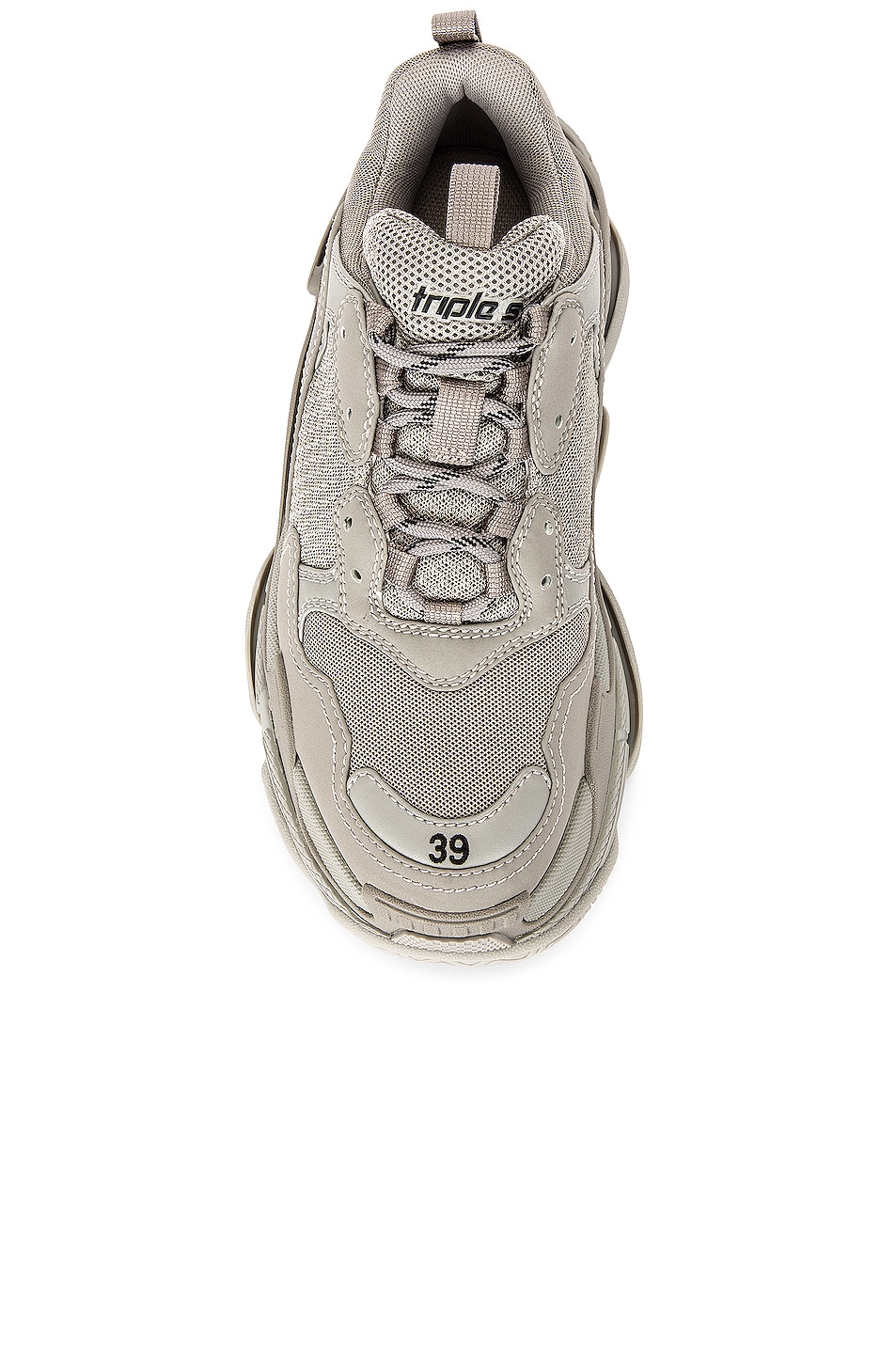 balenciaga triple s womens grey