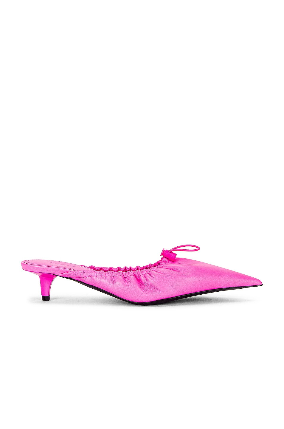 Image 1 of Balenciaga Scrunch Knife Mules in Fluo Pink