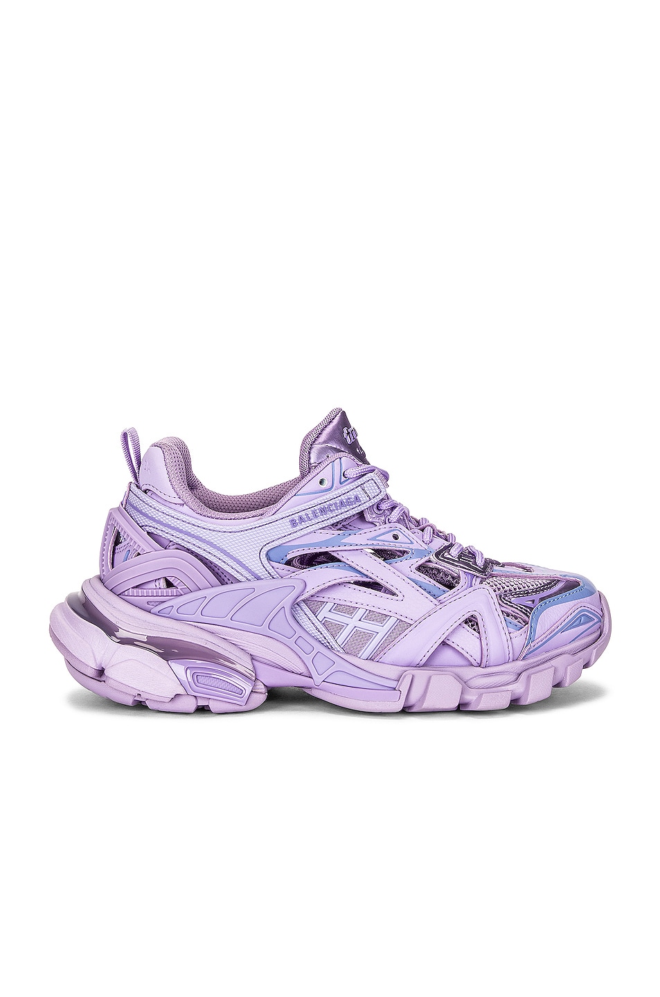 Image 1 of Balenciaga Track 2 Open Sneakers in Lilac