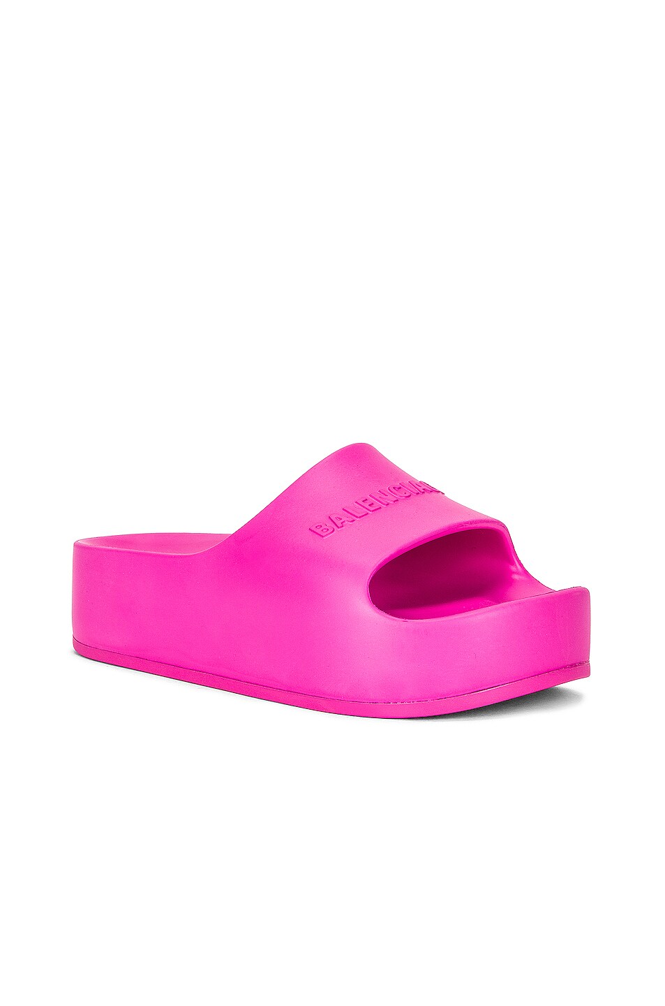 Image 1 of Balenciaga Mono Slides in Pink