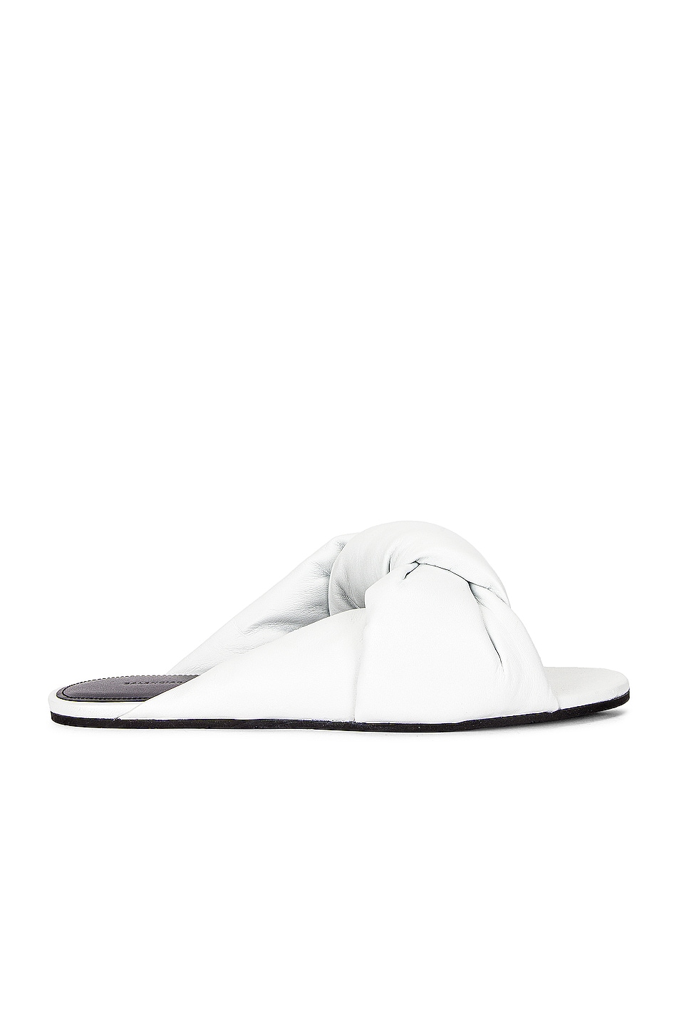 Image 1 of Balenciaga Drapy Sandals in Optical White
